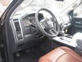 2011 Brilliant Black Crystal Pearl Dodge Ram 1500 Laramie Longhorn Crew Cab 4x4  photo #7