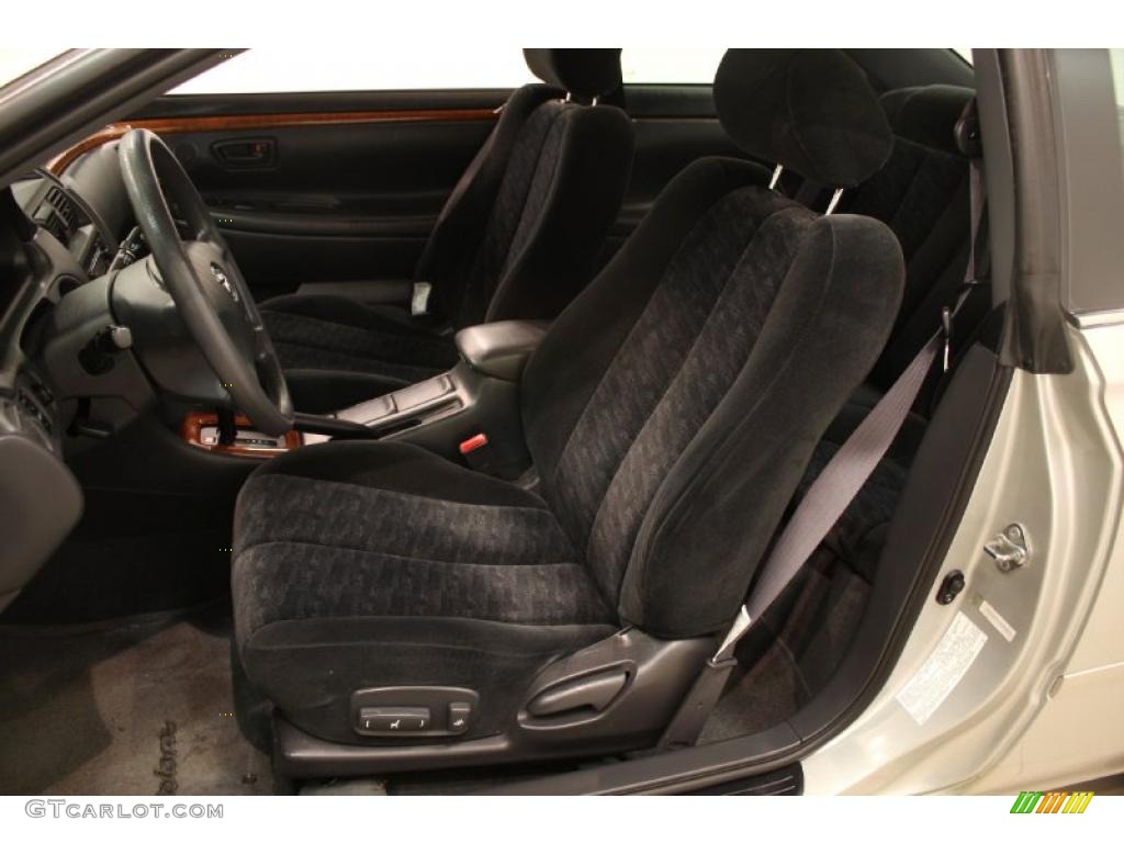 Charcoal Interior 2002 Toyota Solara SE Coupe Photo #45844354
