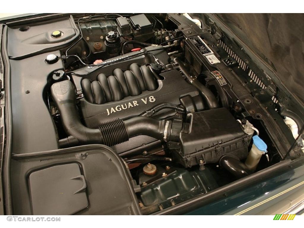1998 XJ XJ8 - British Racing Green / Cashmere photo #27