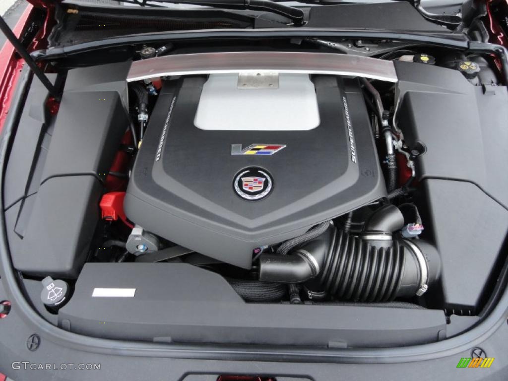 2011 Cadillac CTS -V Coupe 6.2 Liter Supercharged OHV 16-Valve V8 Engine Photo #45848168