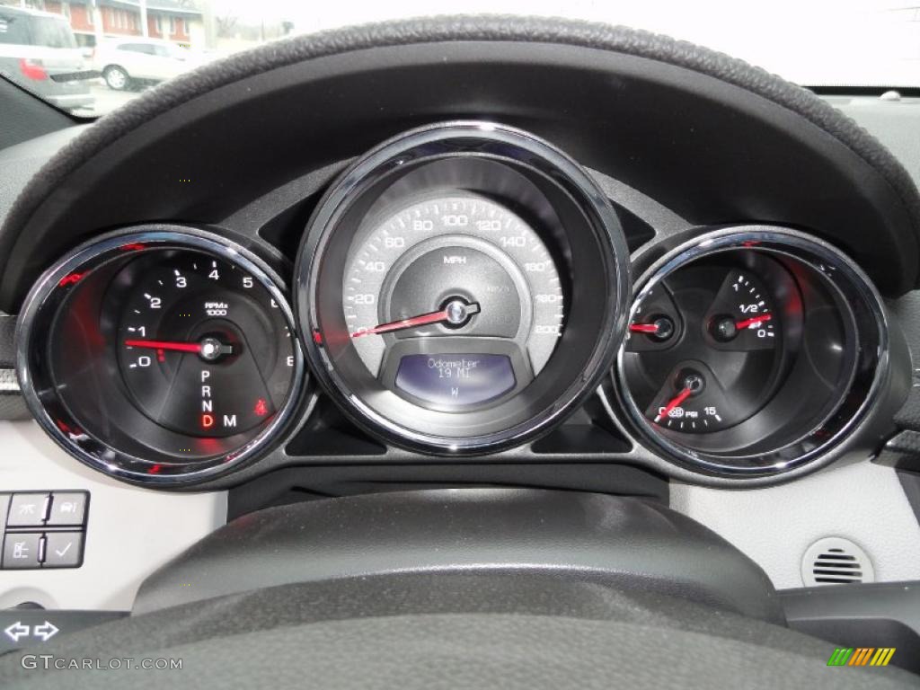 2011 Cadillac CTS -V Coupe Gauges Photo #45848292