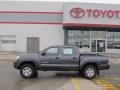 2009 Magnetic Gray Metallic Toyota Tacoma V6 Double Cab 4x4  photo #2