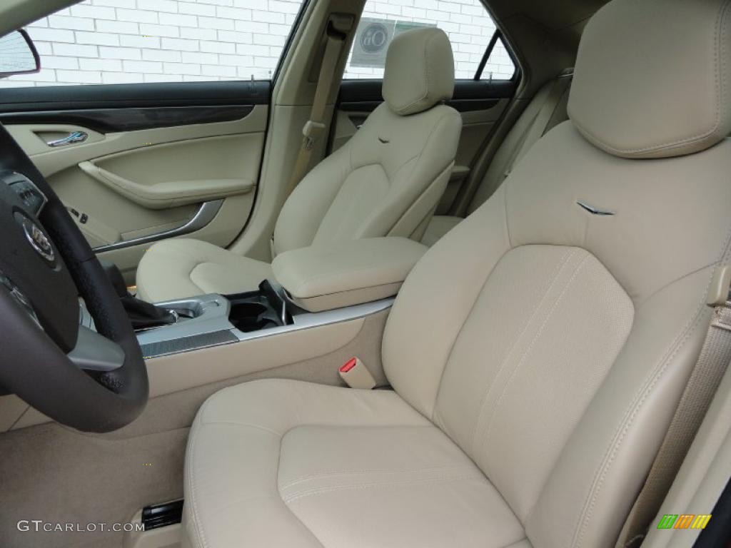 Cashmere/Cocoa Interior 2011 Cadillac CTS 3.6 Sedan Photo #45849092