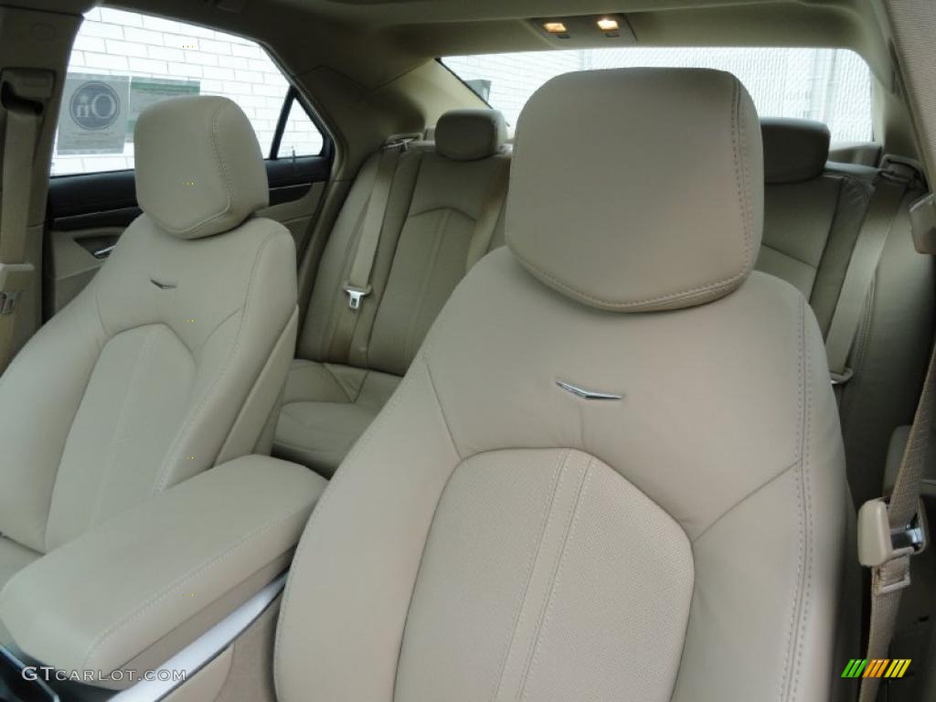 Cashmere/Cocoa Interior 2011 Cadillac CTS 3.6 Sedan Photo #45849096