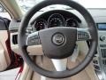 Cashmere/Cocoa Steering Wheel Photo for 2011 Cadillac CTS #45849136