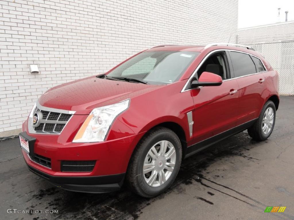 2011 SRX FWD - Crystal Red Tintcoat / Shale/Ebony photo #1