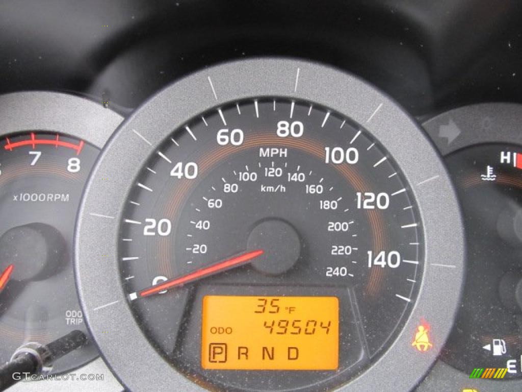 2009 RAV4 Sport V6 4WD - Elusive Blue Metallic / Dark Charcoal photo #20