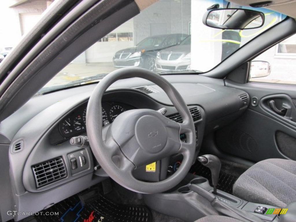 Graphite Interior 2004 Chevrolet Cavalier LS Sport Coupe Photo #45850085