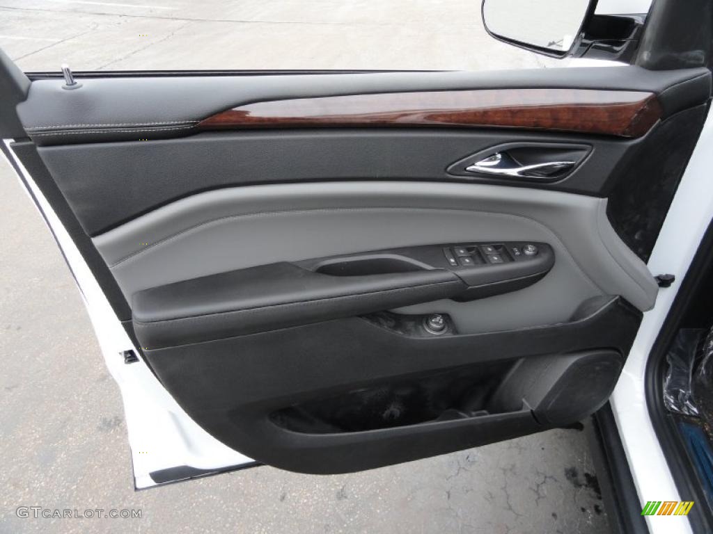 2011 Cadillac SRX 4 V6 AWD Ebony/Titanium Door Panel Photo #45850605
