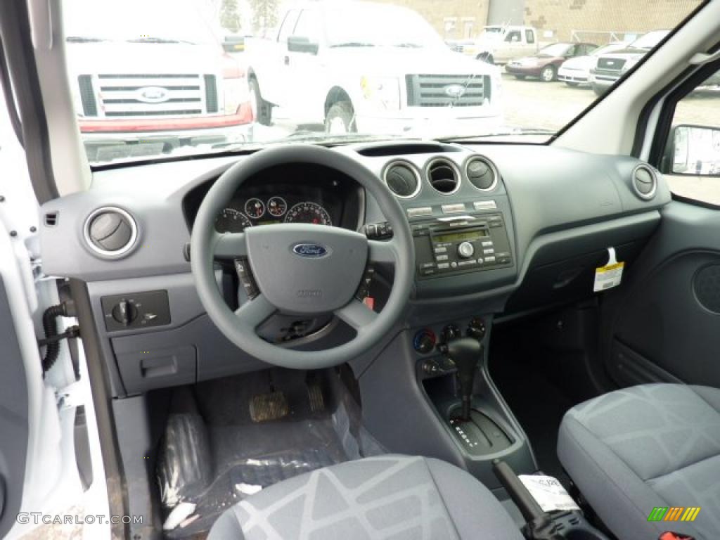 Dark Grey Interior 2011 Ford Transit Connect XLT Cargo Van Photo #45850997