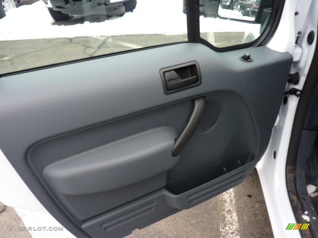 2011 Ford Transit Connect XLT Cargo Van Dark Grey Door Panel Photo #45851005