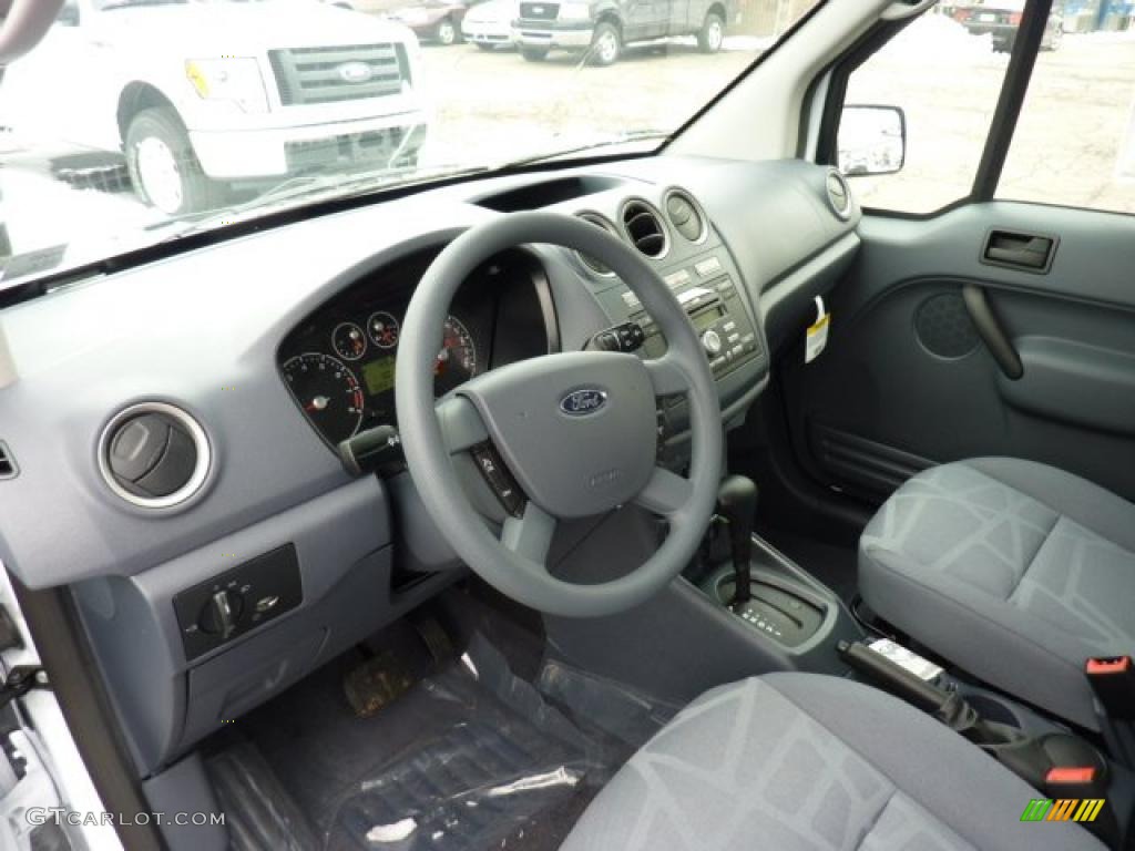 Dark Grey Interior 2011 Ford Transit Connect XLT Cargo Van Photo #45851013