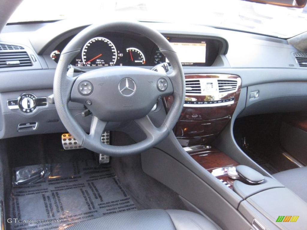 Black Interior 2008 Mercedes-Benz CL 63 AMG Photo #45852101