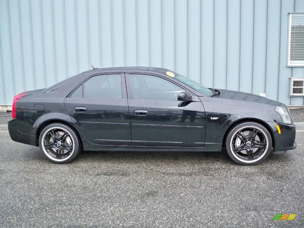 2005 CTS -V Series - Black Raven / Ebony photo #2