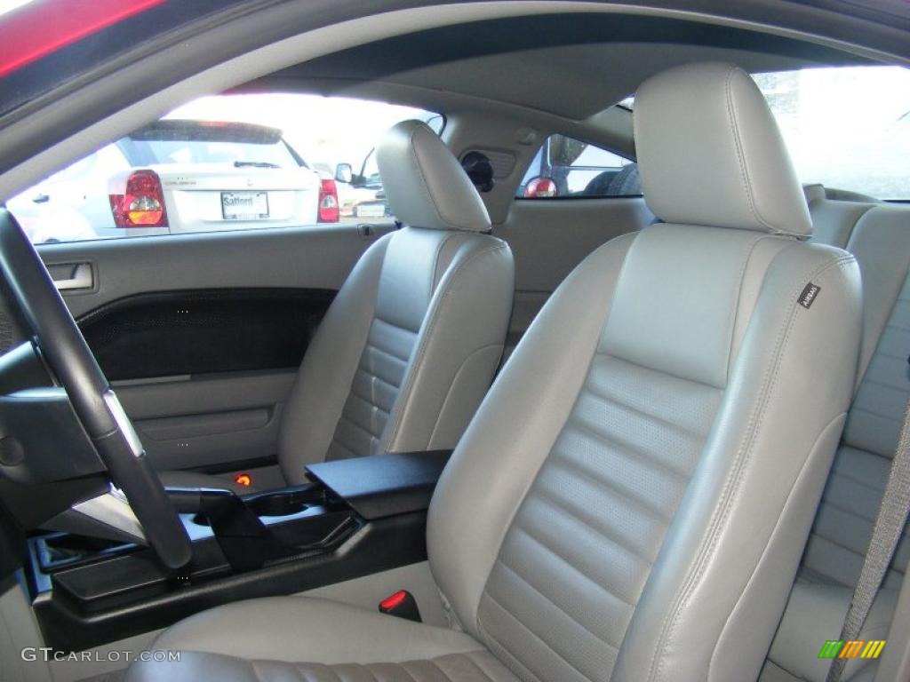 Light Graphite Interior 2008 Ford Mustang GT Premium Coupe Photo #45852897