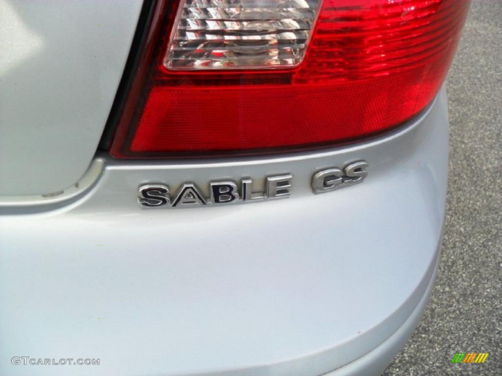 2003 Sable GS Sedan - Silver Frost Metallic / Medium Graphite photo #19