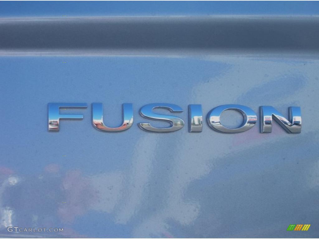 2011 Fusion Hybrid - Light Ice Blue Metallic / Medium Light Stone photo #4