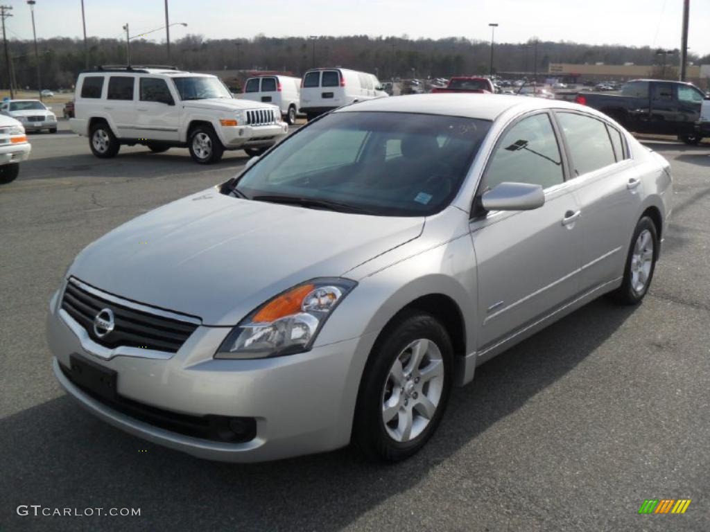 2009 Altima Hybrid - Radiant Silver Metallic / Charcoal photo #1
