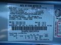 LS: Light Ice Blue Metallic 2011 Ford Fusion Hybrid Color Code