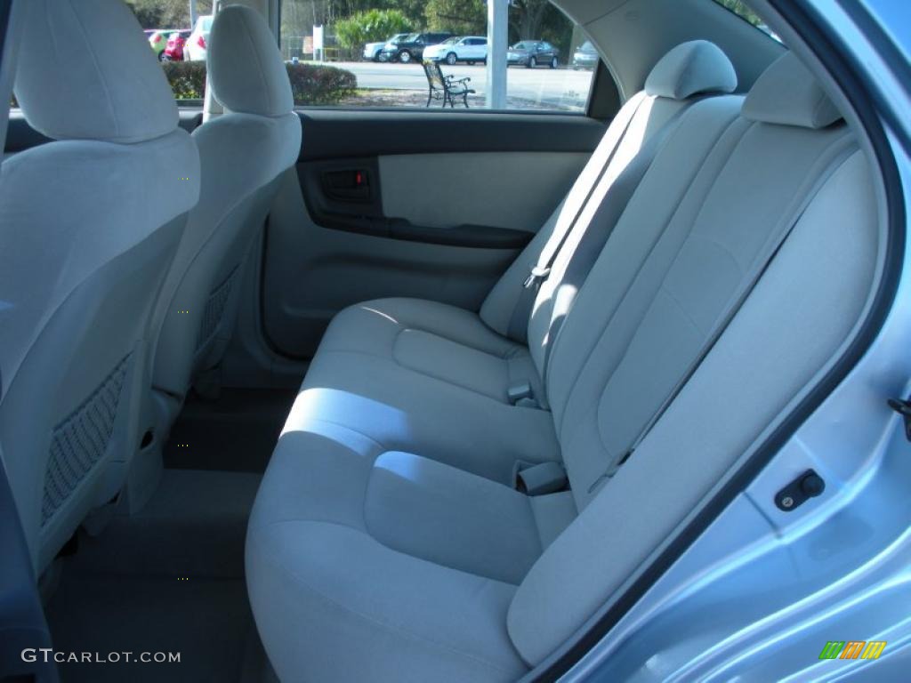 Gray Interior 2006 Kia Spectra EX Sedan Photo #45854498