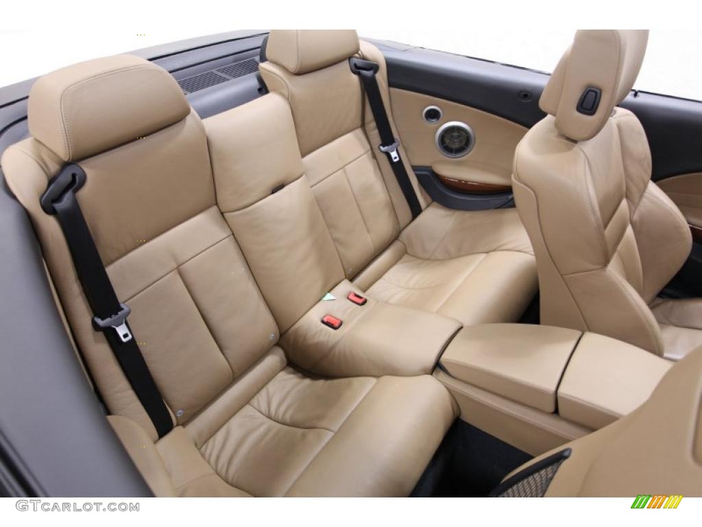 Sepang Beige Interior 2008 BMW M6 Convertible Photo #45854590