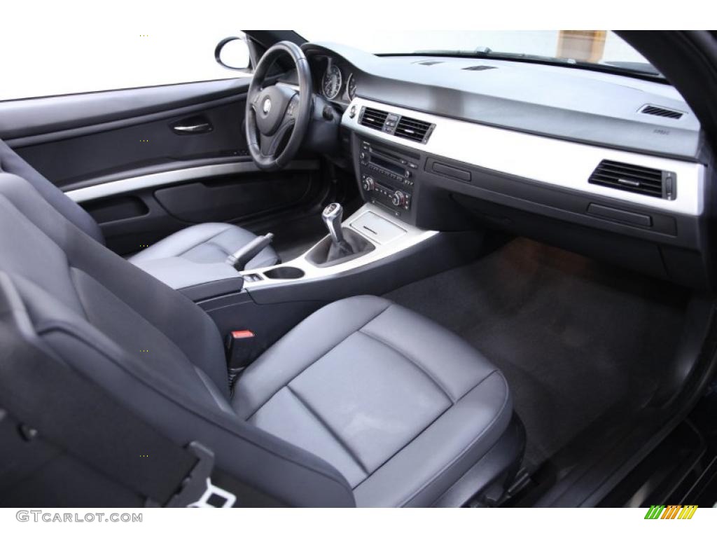 2008 3 Series 328i Convertible - Monaco Blue Metallic / Black photo #9