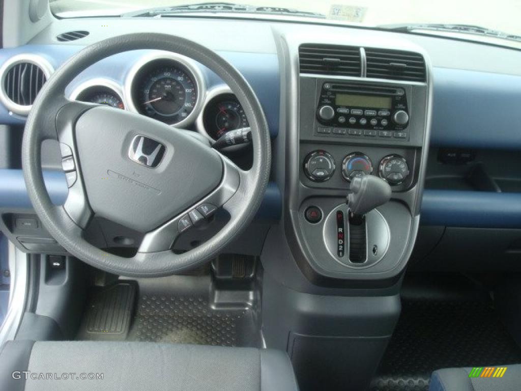 2006 Honda Element EX AWD Gray/Blue Dashboard Photo #45855594