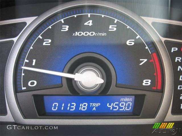 2008 Civic EX-L Coupe - Rallye Red / Black photo #27