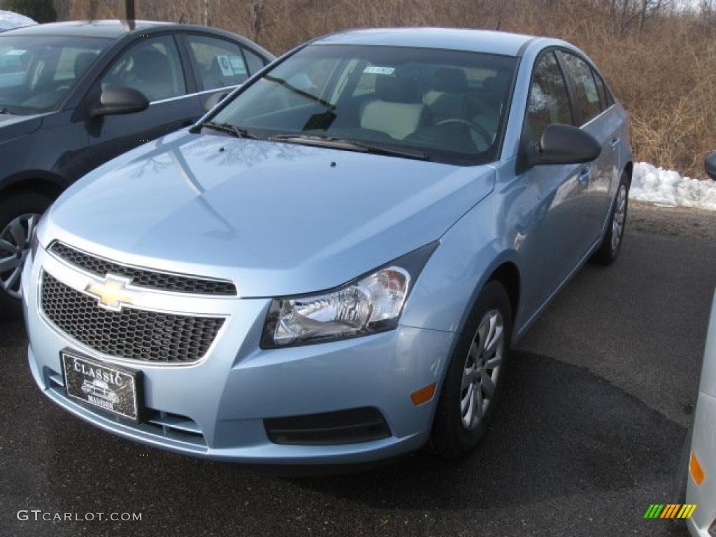 Ice Blue Metallic Chevrolet Cruze