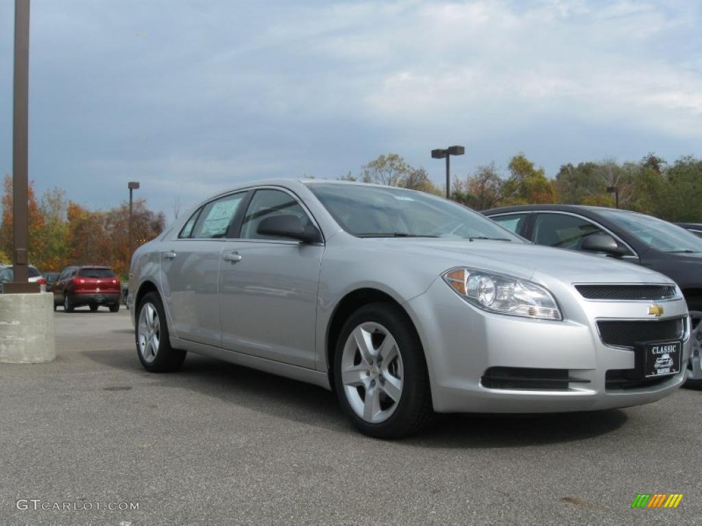Silver Ice Metallic 2011 Chevrolet Malibu LS Exterior Photo #45857178