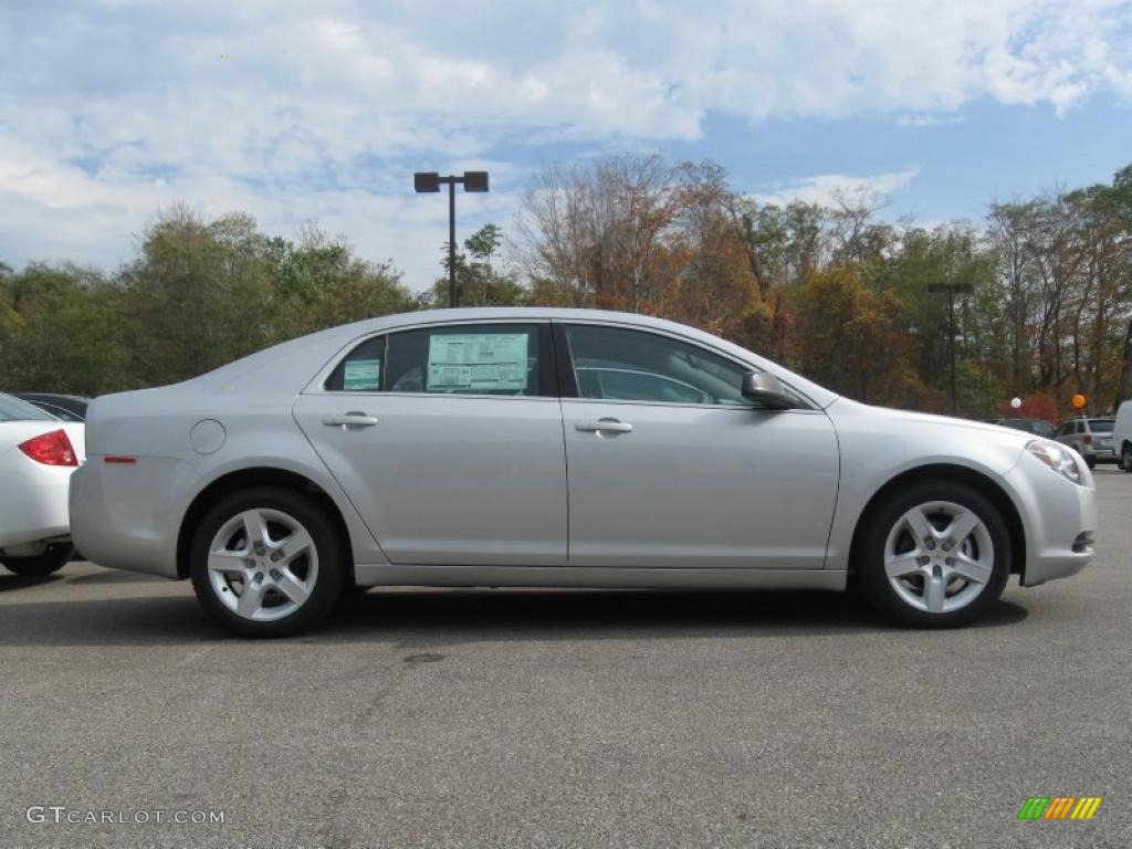 Silver Ice Metallic 2011 Chevrolet Malibu LS Exterior Photo #45857186