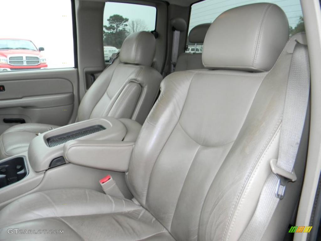 Neutral Interior 2004 GMC Sierra 1500 SLT Extended Cab Photo #45857278