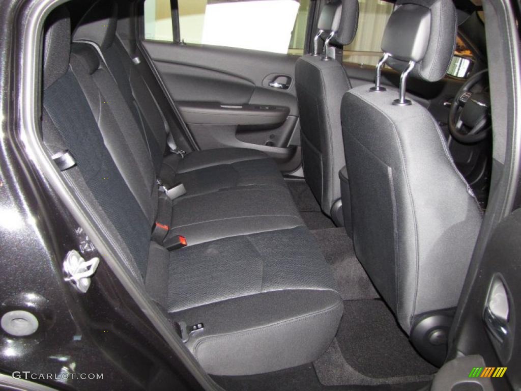 Black Interior 2011 Chrysler 200 LX Photo #45857938