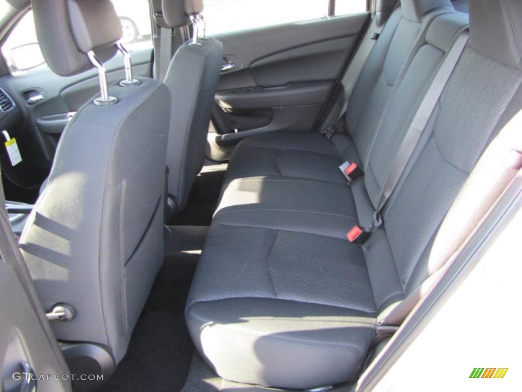 Black Interior 2011 Chrysler 200 Touring Photo #45858118