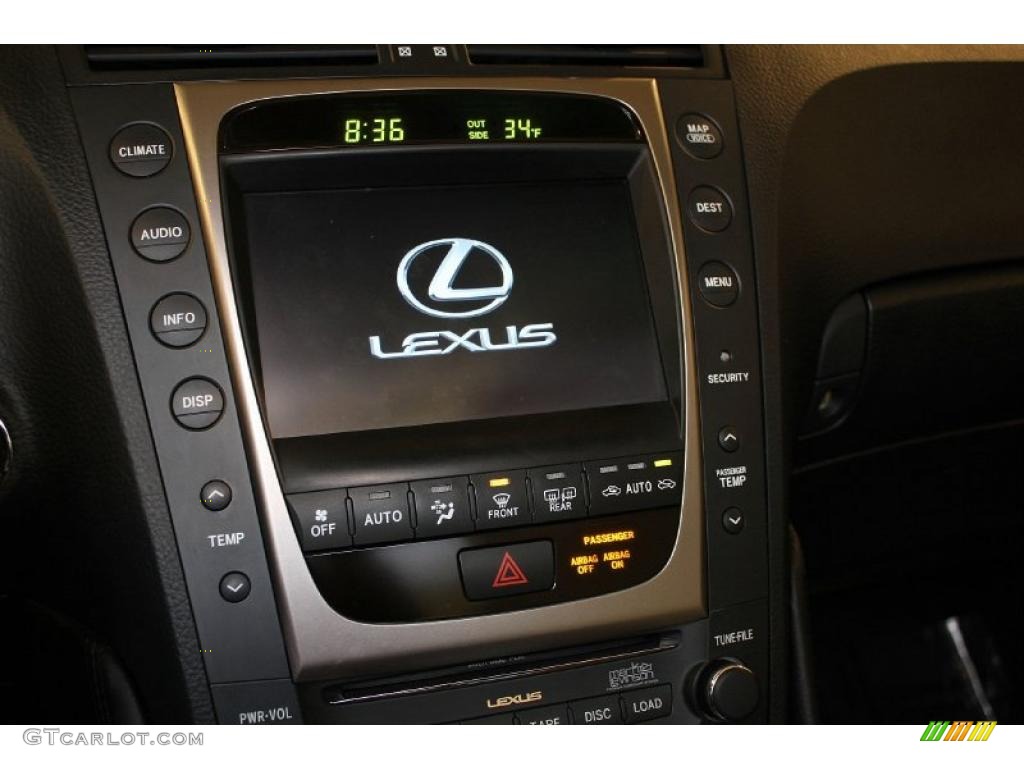 2007 Lexus GS 450h Hybrid Controls Photo #45858162