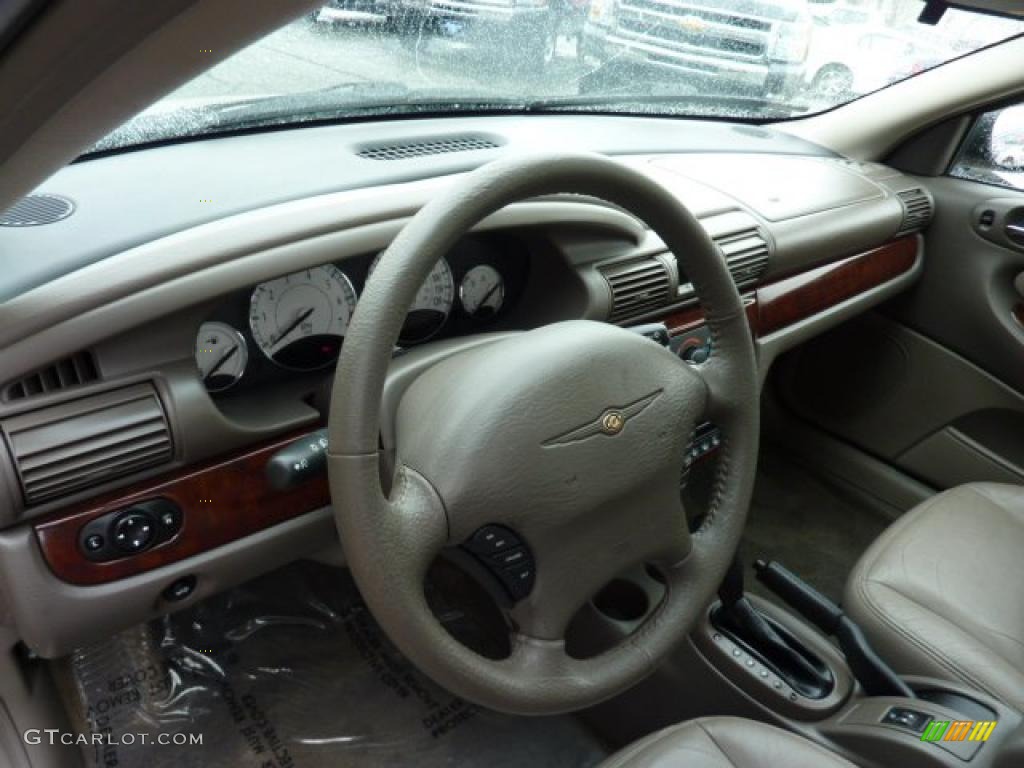 2002 Chrysler Sebring LXi Sedan Sandstone Dashboard Photo #45858378