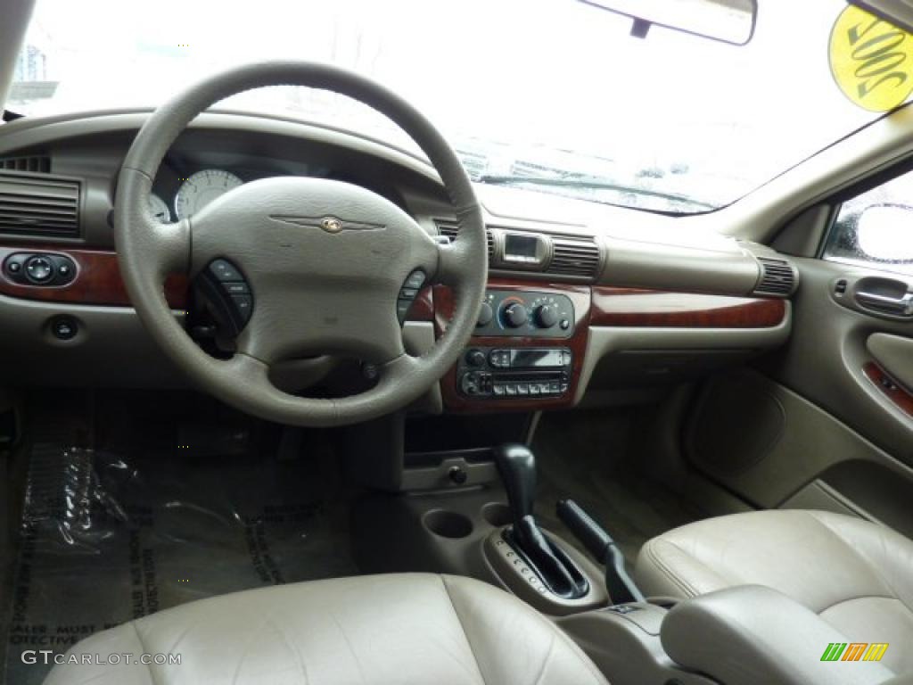 2002 Chrysler Sebring LXi Sedan Sandstone Dashboard Photo #45858398