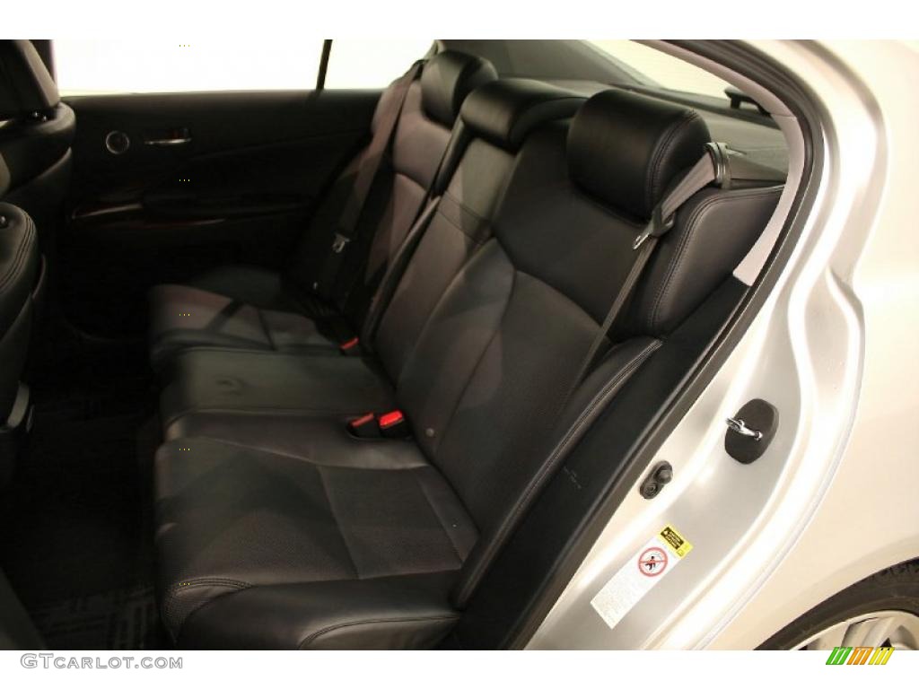 Black Interior 2007 Lexus GS 450h Hybrid Photo #45858598