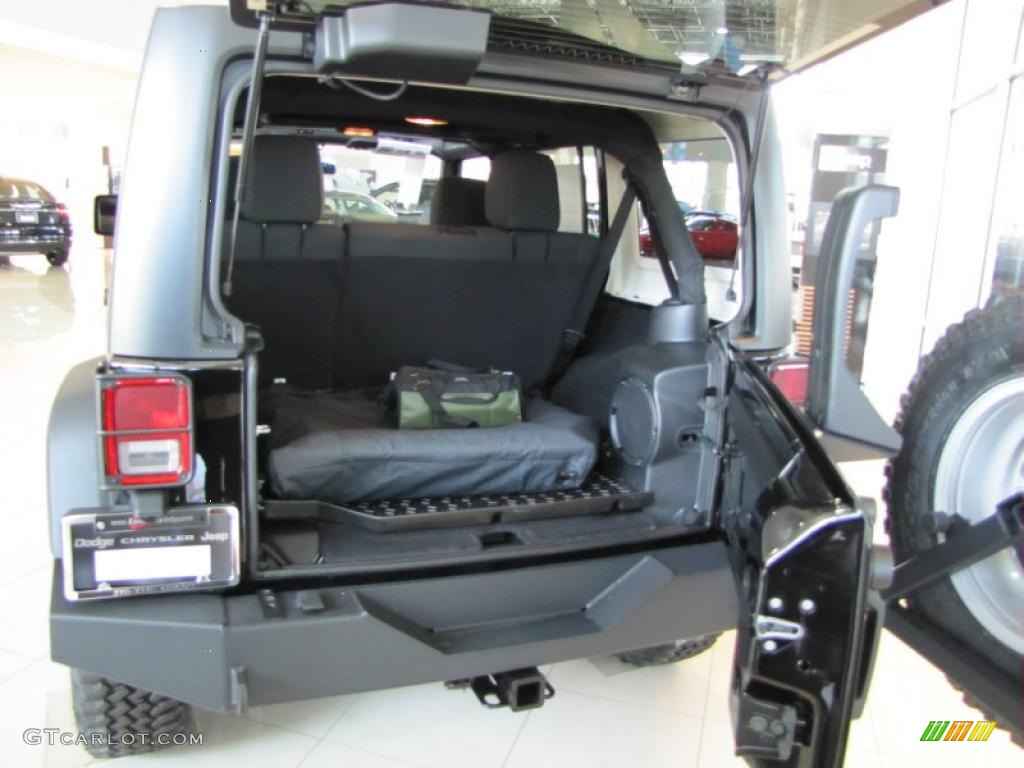 2011 Jeep Wrangler Unlimited Call of Duty: Black Ops Edition 4x4 Trunk Photo #45858734