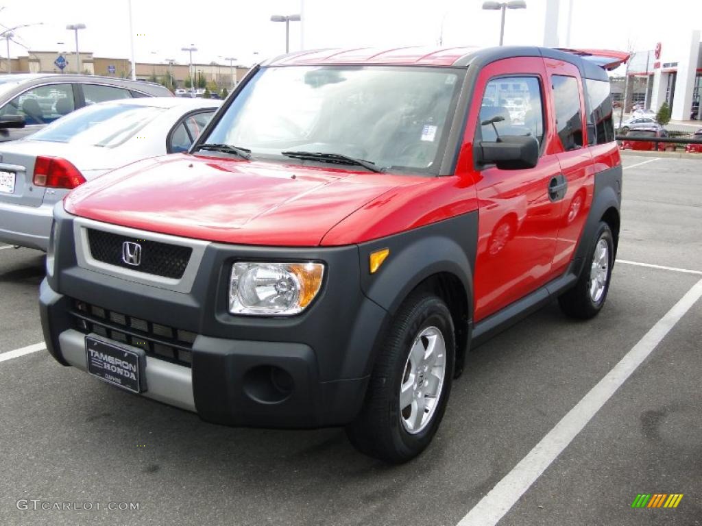 Rallye Red 2005 Honda Element EX AWD Exterior Photo #45859266