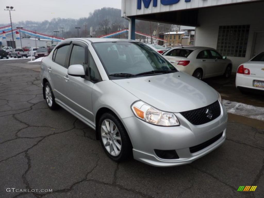 Quicksilver Metallic 2008 Suzuki SX4 Sport Sedan Exterior Photo #45859522