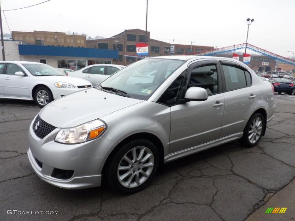 Quicksilver Metallic 2008 Suzuki SX4 Sport Sedan Exterior Photo #45859538