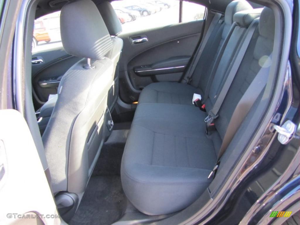 Black Interior 2011 Dodge Charger SE Photo #45859706