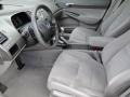 Gray 2008 Honda Civic LX Sedan Interior Color