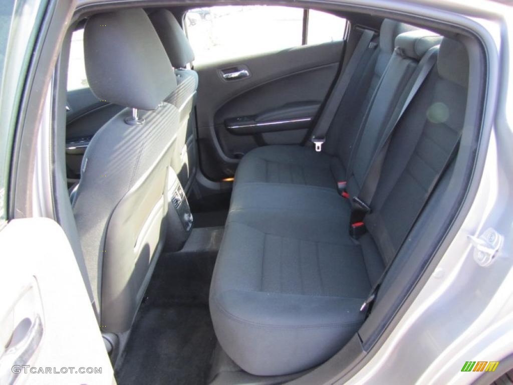 Black Interior 2011 Dodge Charger SE Photo #45860354