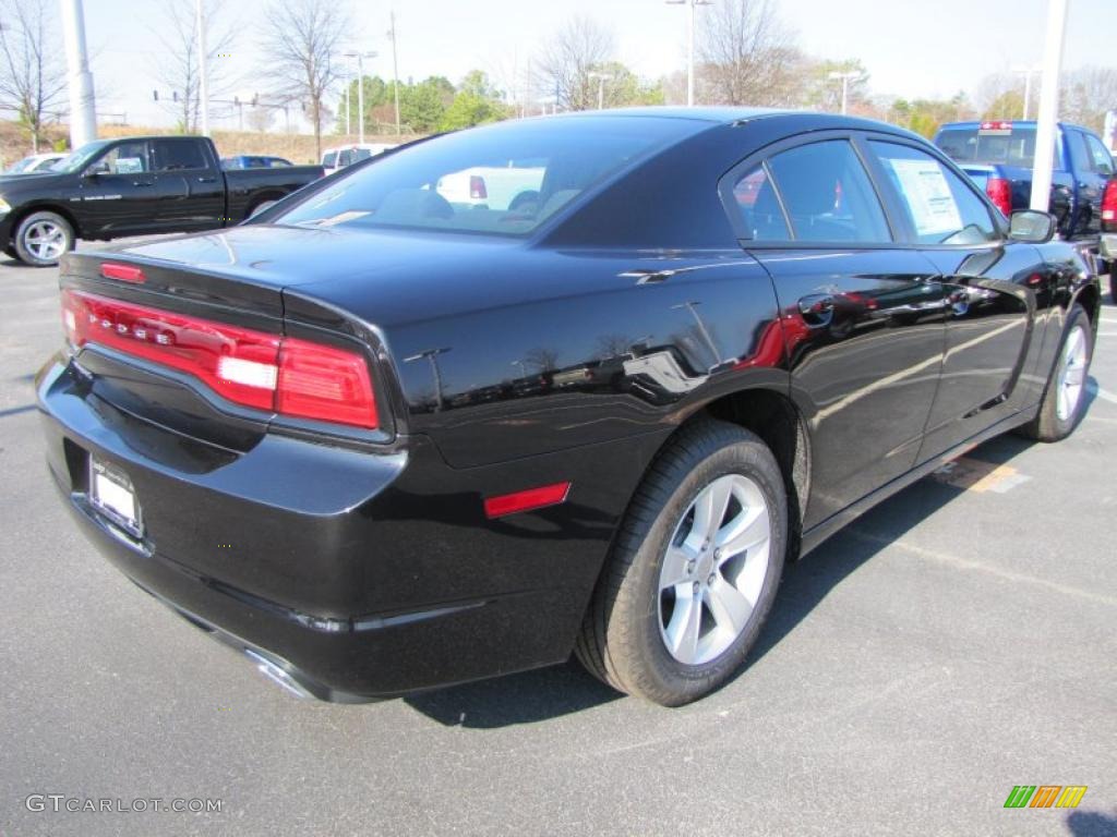 Brilliant Black Crystal Pearl 2011 Dodge Charger SE Exterior Photo #45860610