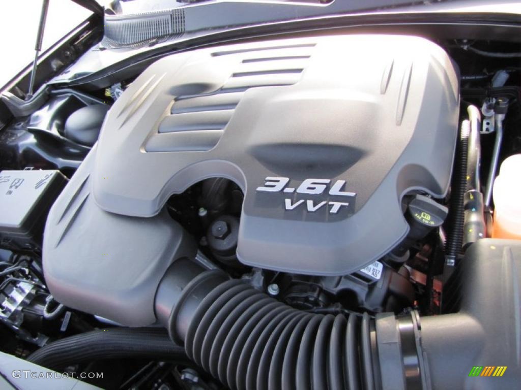 2011 Dodge Charger SE 3.6 Liter DOHC 24-Valve VVT Pentastar V6 Engine Photo #45860867