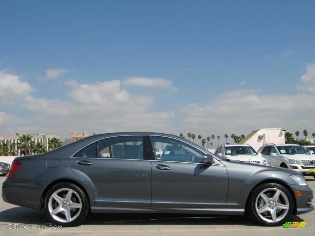 Flint Grey Metallic 2011 Mercedes-Benz S 550 Sedan Exterior Photo #45863367