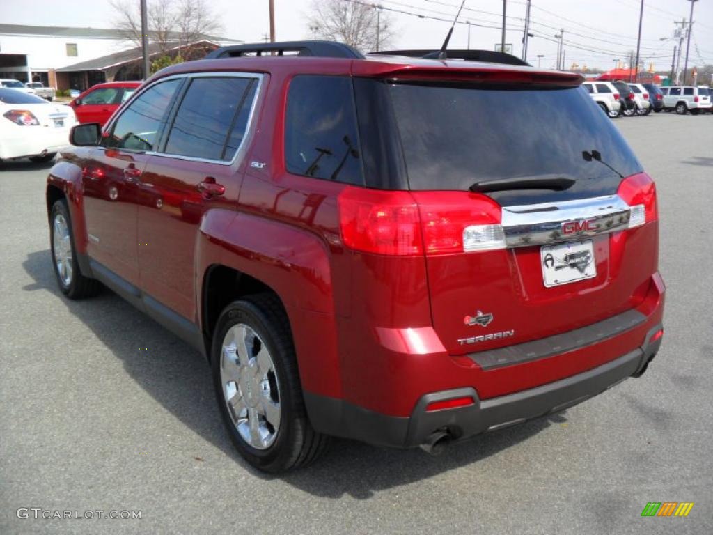 Merlot Jewel Metallic 2010 GMC Terrain SLT Exterior Photo #45863471