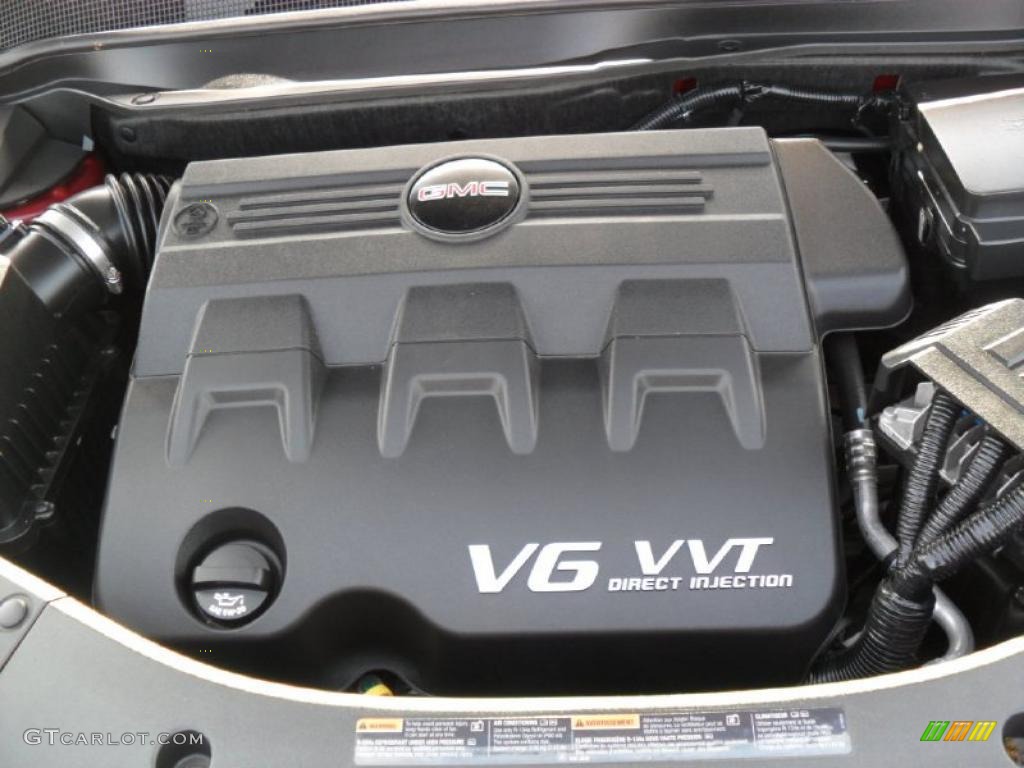 2010 GMC Terrain SLT 3.0 Liter SIDI DOHC 24-Valve VVT V6 Engine Photo #45863595